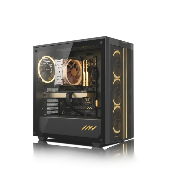 PC Profesional PNY RTX™  A1000, Intel® Core™ i7-14700F, 32GB DDR5 RAM, 1TB M.2 Nvme Gen 4 SSD, Windows 11, PC Power-205,Color Negro